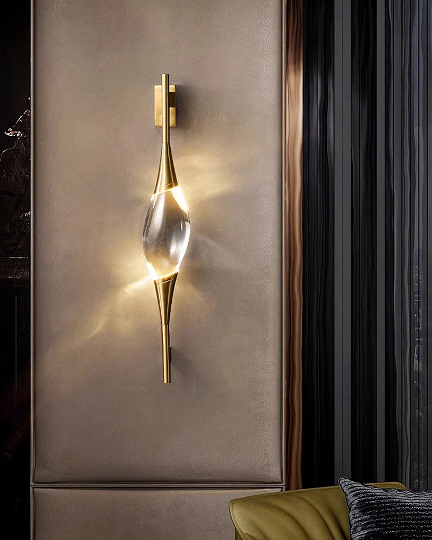 Crystal Wall Sconce