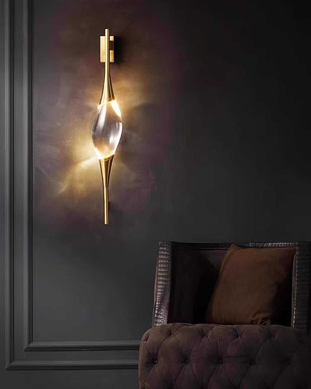 Crystal Wall Sconce