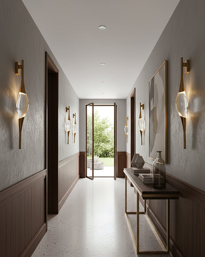 Crystal Wall Sconce