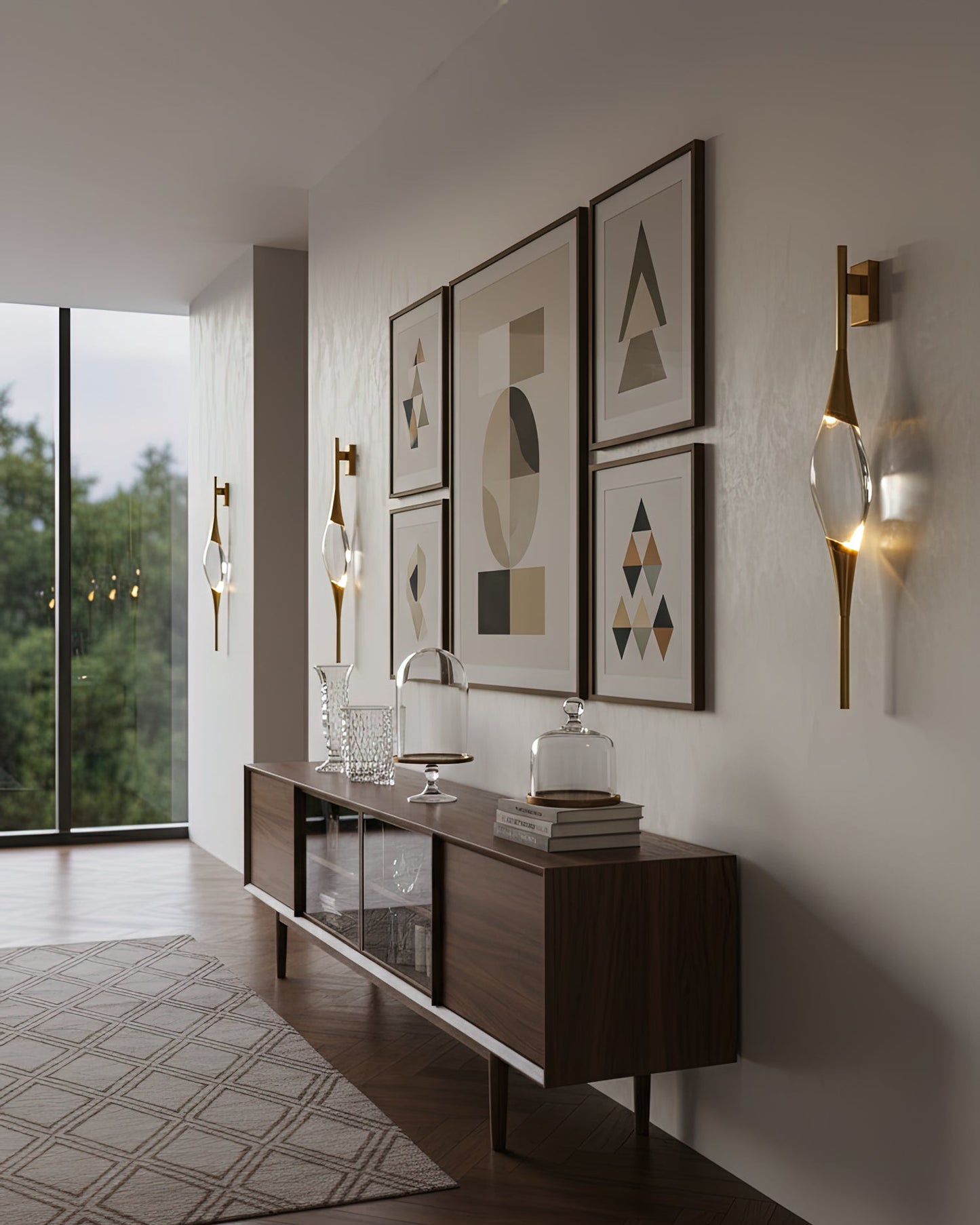 Crystal Wall Sconce