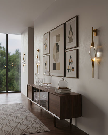 Crystal Wall Sconce