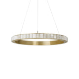 GHIERA Alabaster Ring LED Chandelier