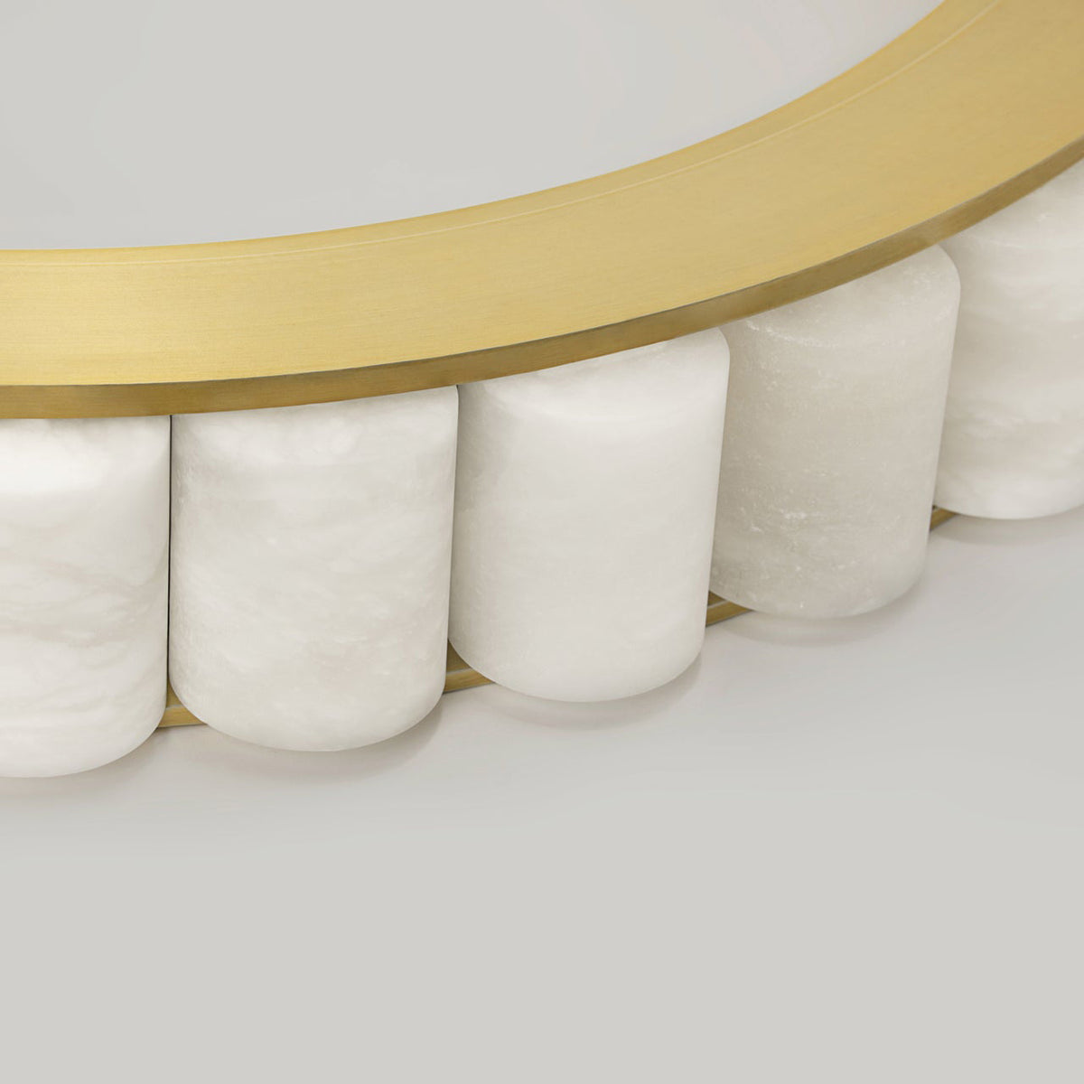 GHIERA Alabaster Ring LED Chandelier