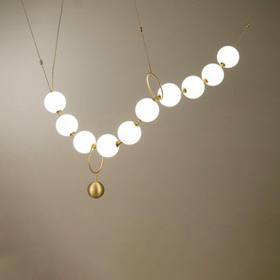 LUMINA Sculptural Globe LED Chandelier