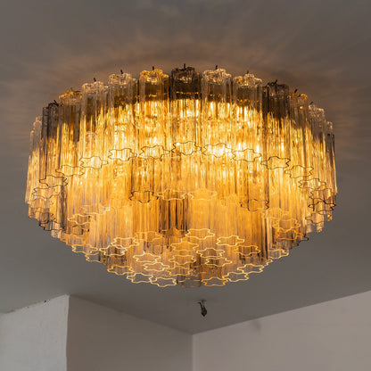 Celia Fluted Glass Ceiling Light