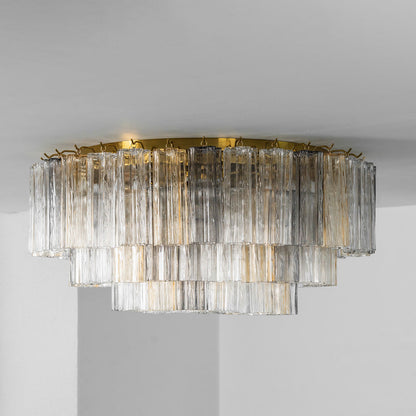 Celia Fluted Glass Ceiling Light