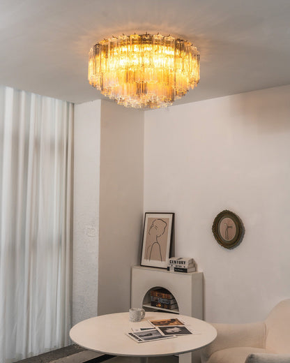 Celia Fluted Glass Ceiling Light