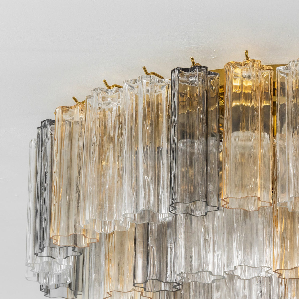 Celia Fluted Glass Ceiling Light