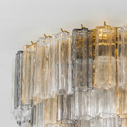 Celia Fluted Glass Ceiling Light