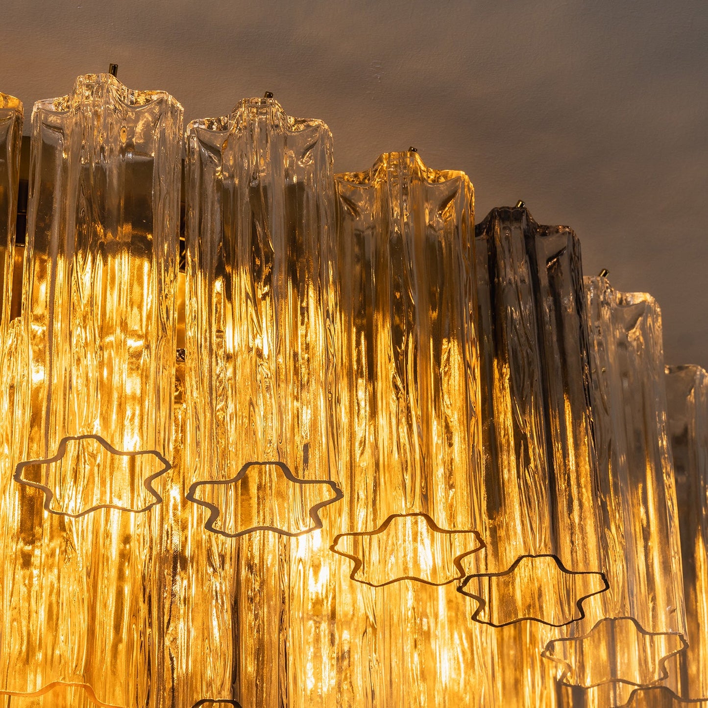 Celia Fluted Glass Ceiling Light