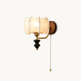 CELINE Walnut Wood Wall Sconce