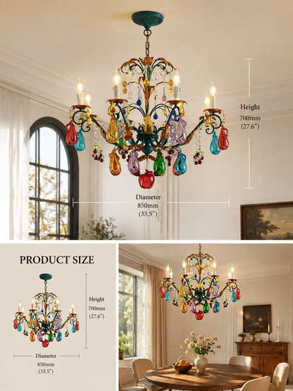 Aurelia Prism Crystal Chandelier