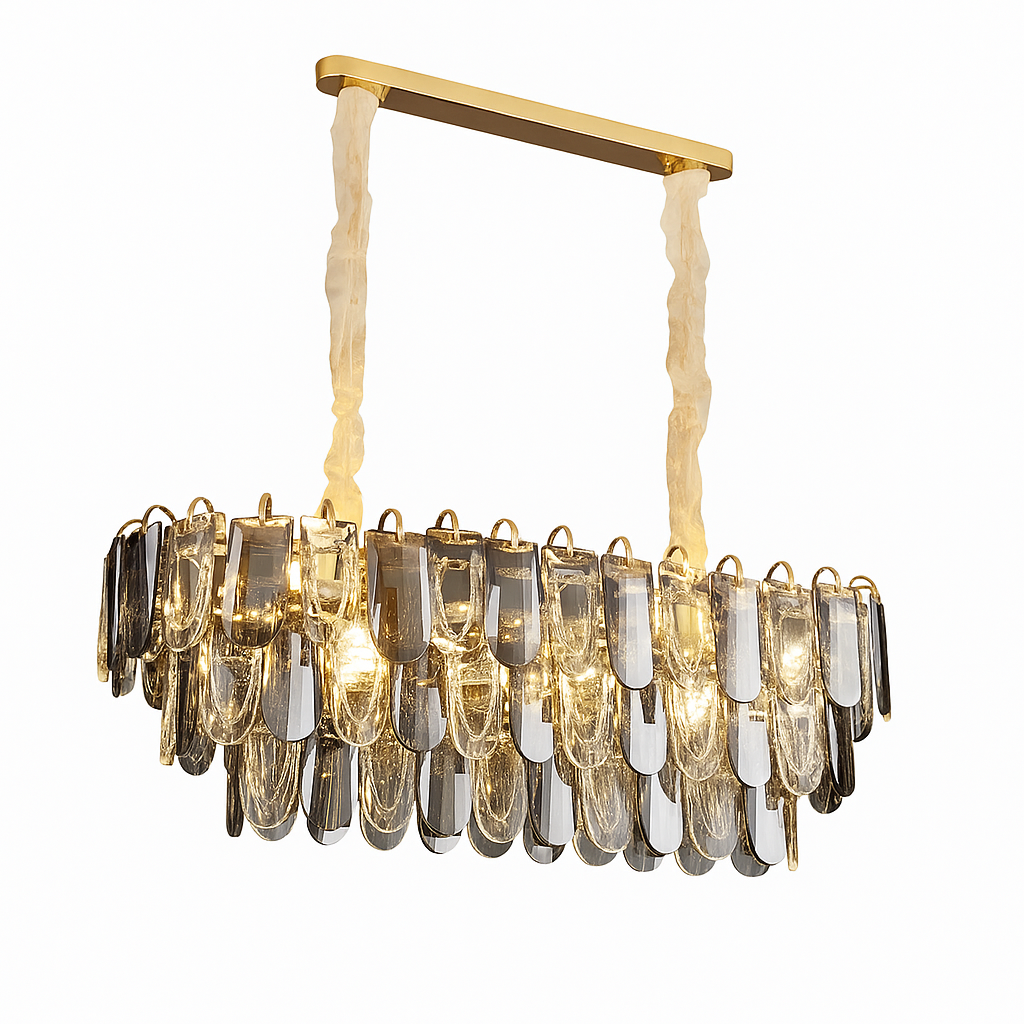 Lustra Nova Crystal Cascade Chandelier