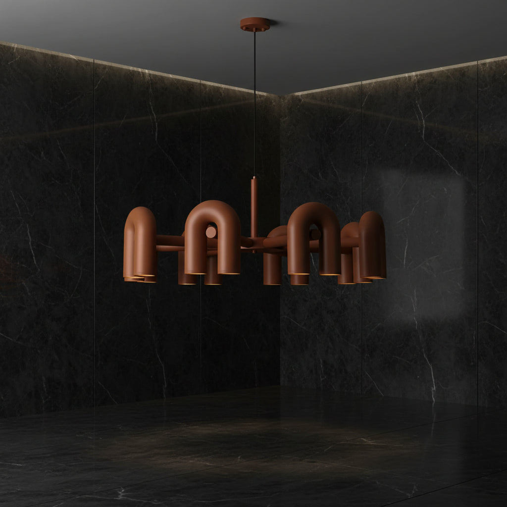 Monoré™ Architectural Loop Chandelier