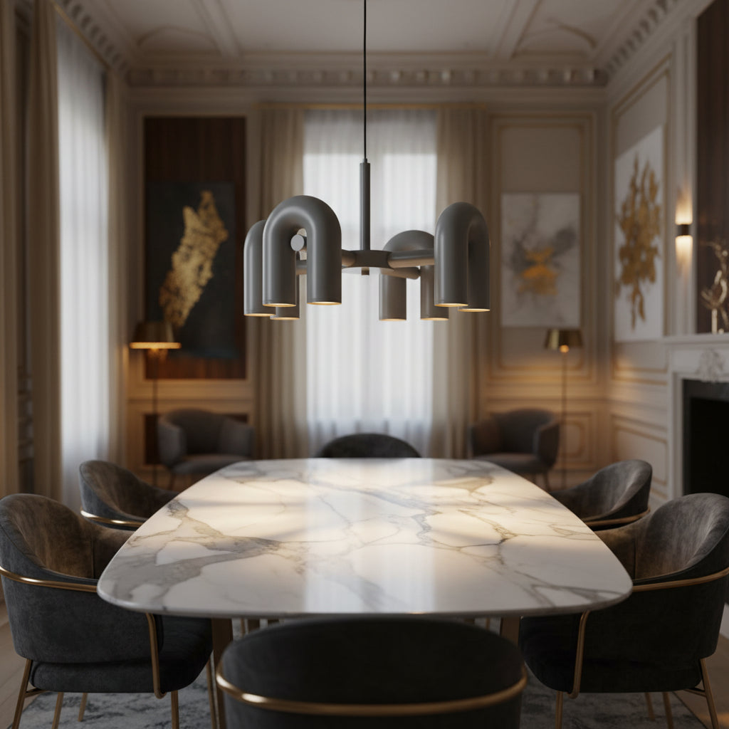 Monoré™ Architectural Loop Chandelier