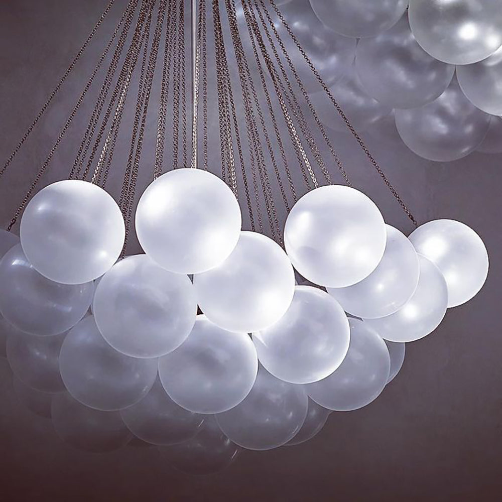 MetroGlow™ Frosted Glass Chandelier