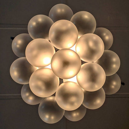 MetroGlow™ Frosted Glass Chandelier