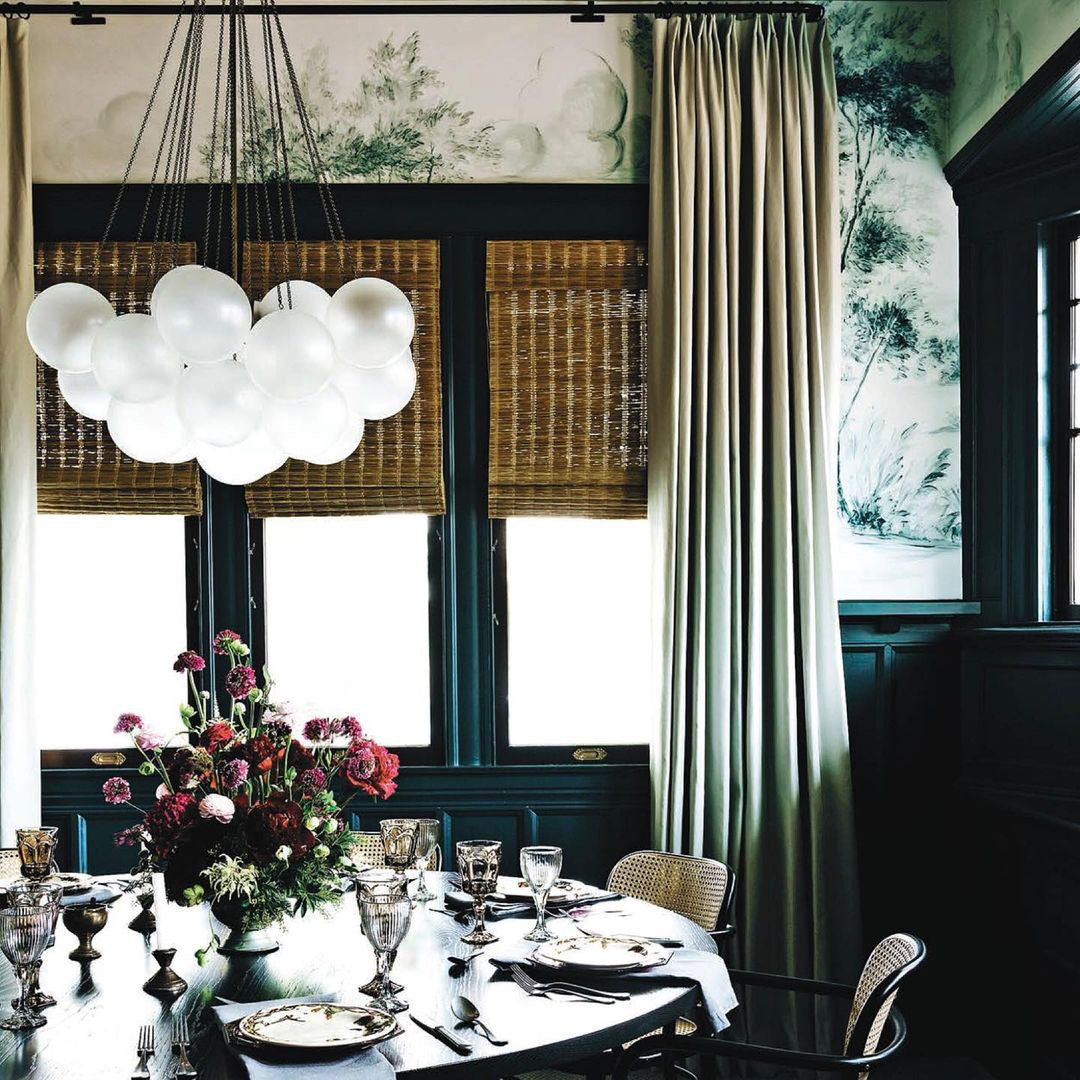 MetroGlow™ Frosted Glass Chandelier