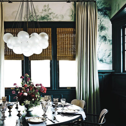 MetroGlow™ Frosted Glass Chandelier