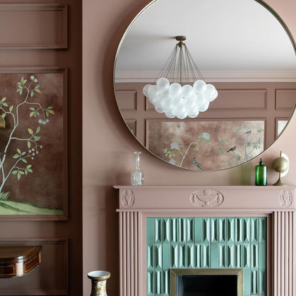 MetroGlow™ Frosted Glass Chandelier