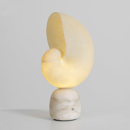 Conch Alabaster Table Lamp