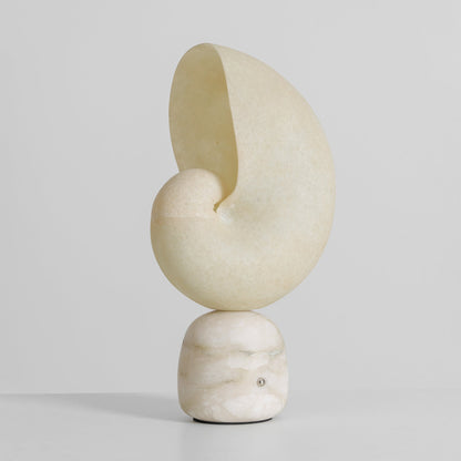 Conch Alabaster Table Lamp
