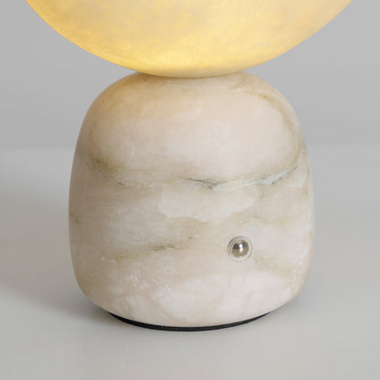 Conch Alabaster Table Lamp