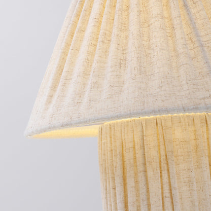 Élanora™ Pleated Linen Table Lamp