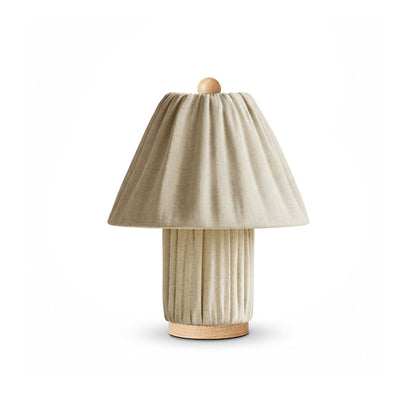 Élanora™ Pleated Linen Table Lamp