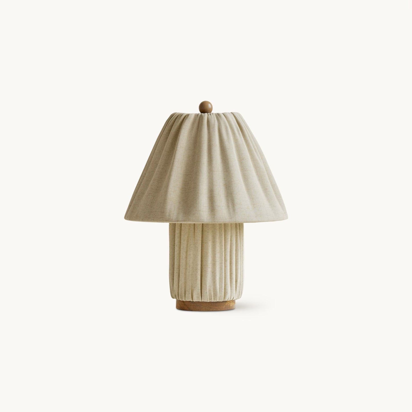 Élanora™ Pleated Linen Table Lamp