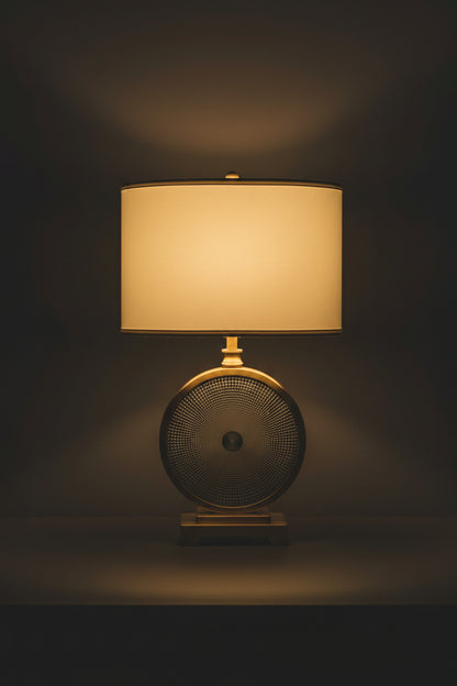 Luxury Couture Gold Table Lamp