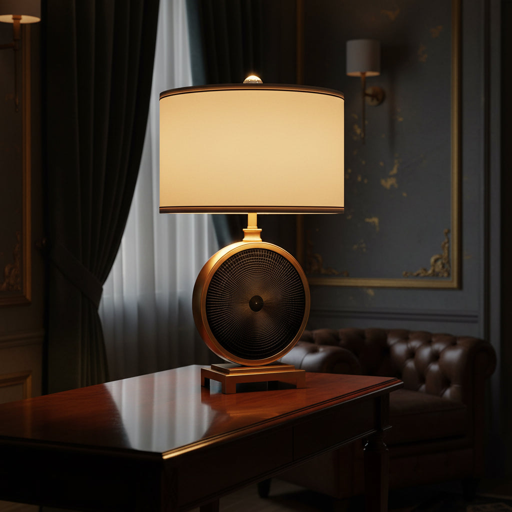 Luxury Couture Gold Table Lamp