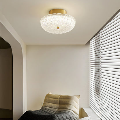 Crystal Halo Ceiling Light