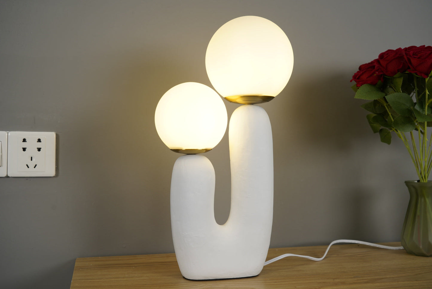 Orb Sculptural Table Lamp