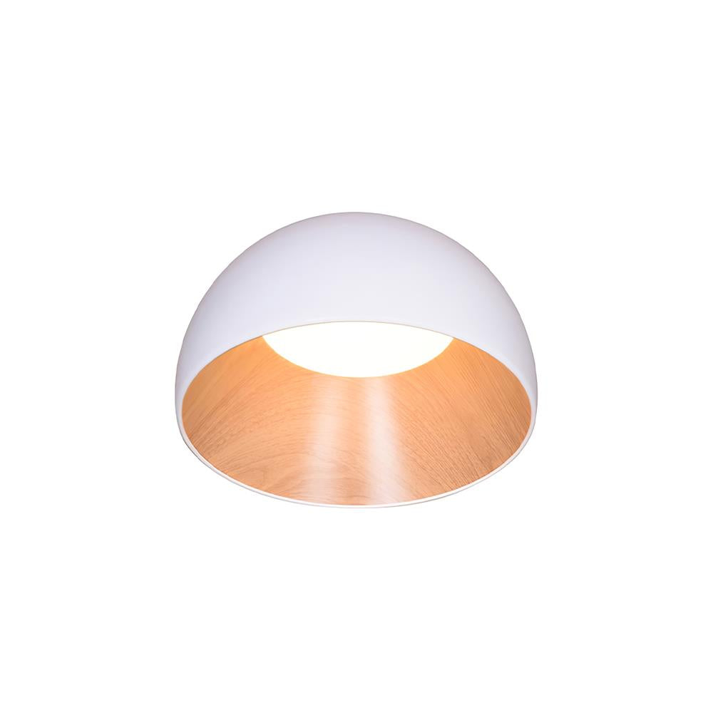 ARDEN Wood-Tone Metal Ceiling Light