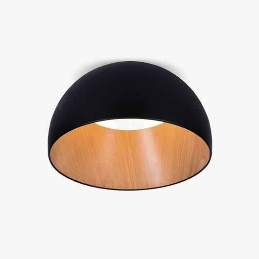 ARDEN Wood-Tone Metal Ceiling Light