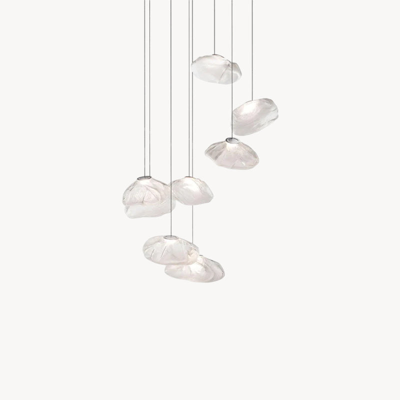 LENTE Glass Dome Cluster Pendant Light
