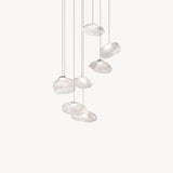 LENTE Glass Dome Cluster Pendant Light