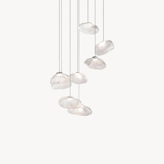 LENTE Glass Dome Cluster Pendant Light