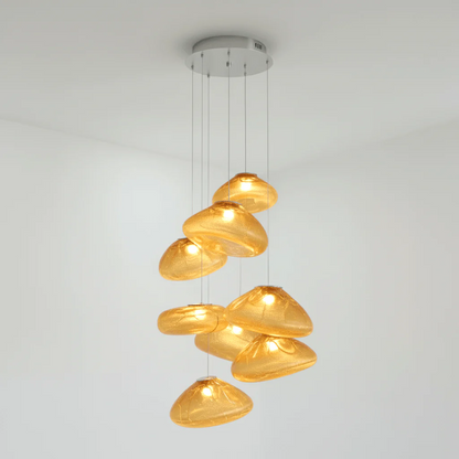 LENTE Glass Dome Cluster Pendant Light