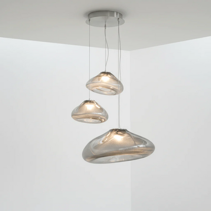 LENTE Glass Dome Cluster Pendant Light