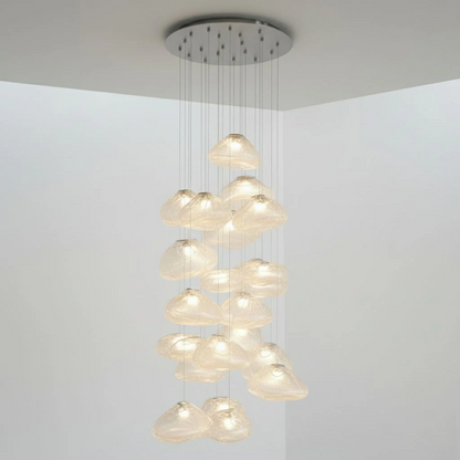 LENTE Glass Dome Cluster Pendant Light