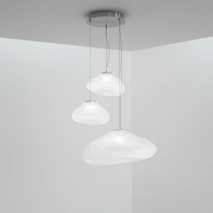 LENTE Glass Dome Cluster Pendant Light