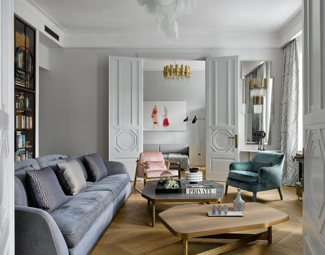 Crystaluxe™ Modern Round Crystal Ceiling Light