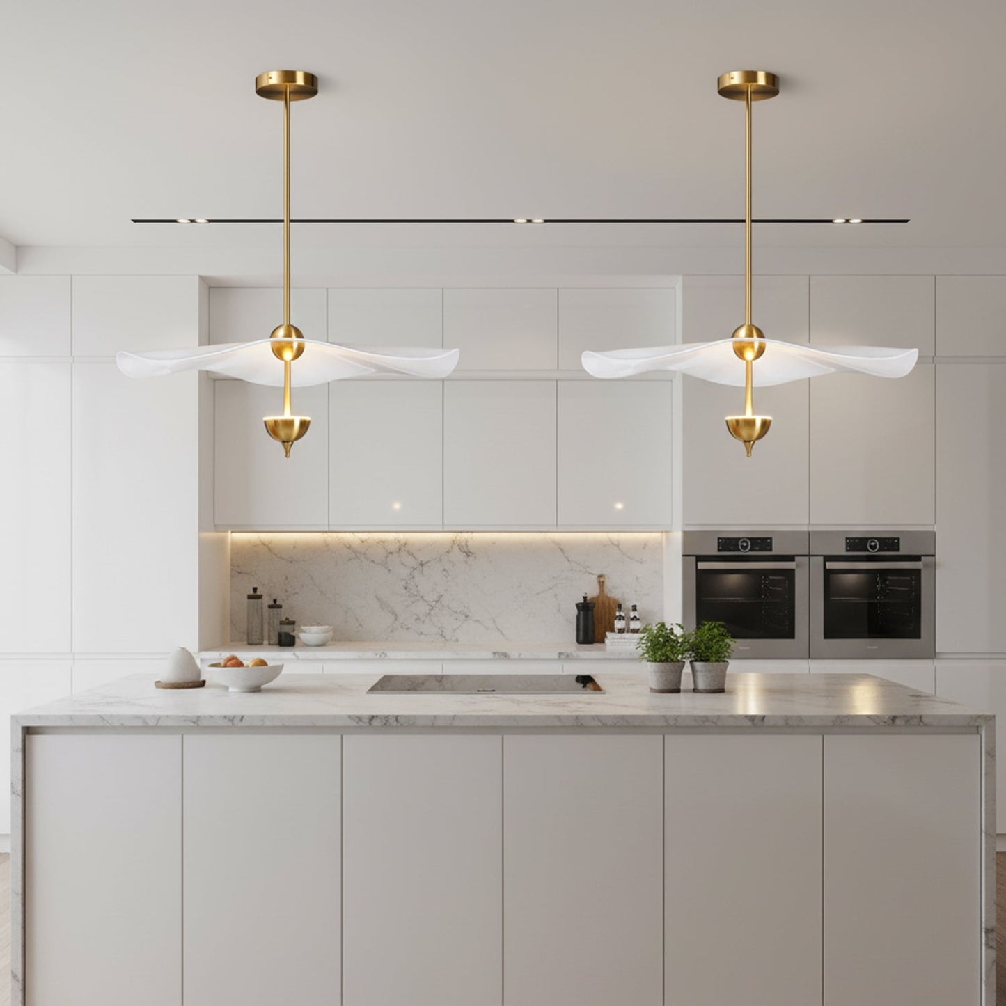 Crescent  Pendant light