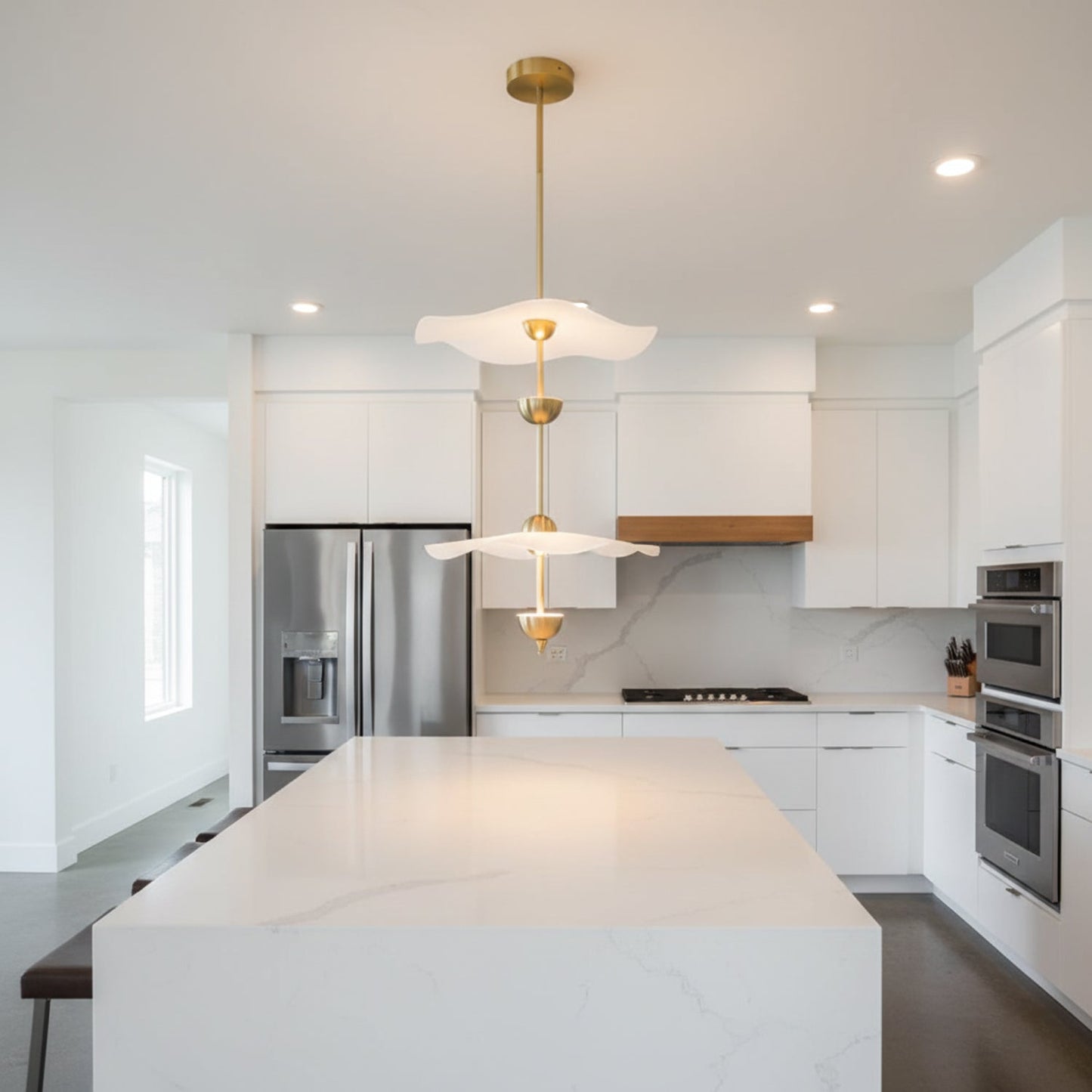 Crescent  Pendant light