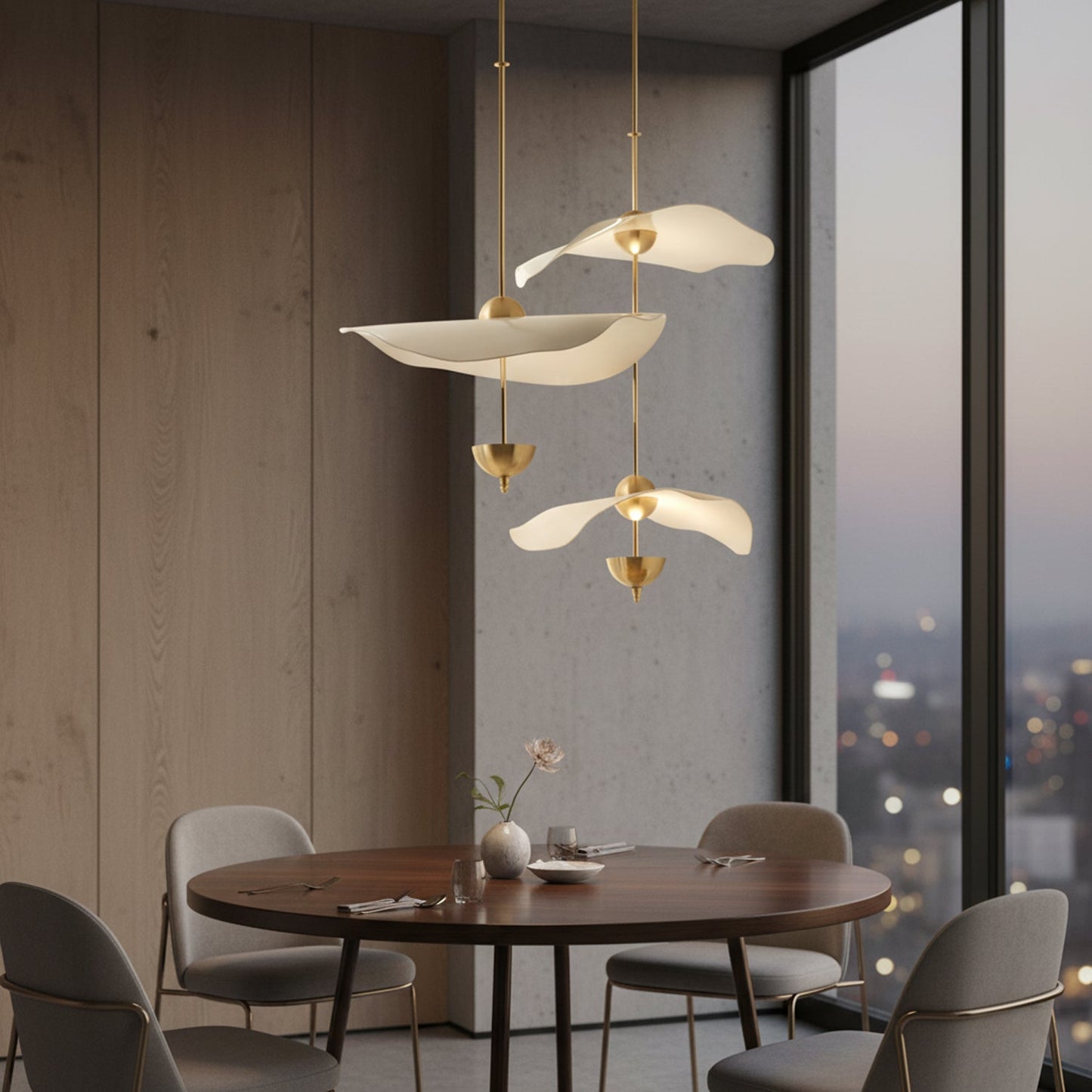 Crescent  Pendant light