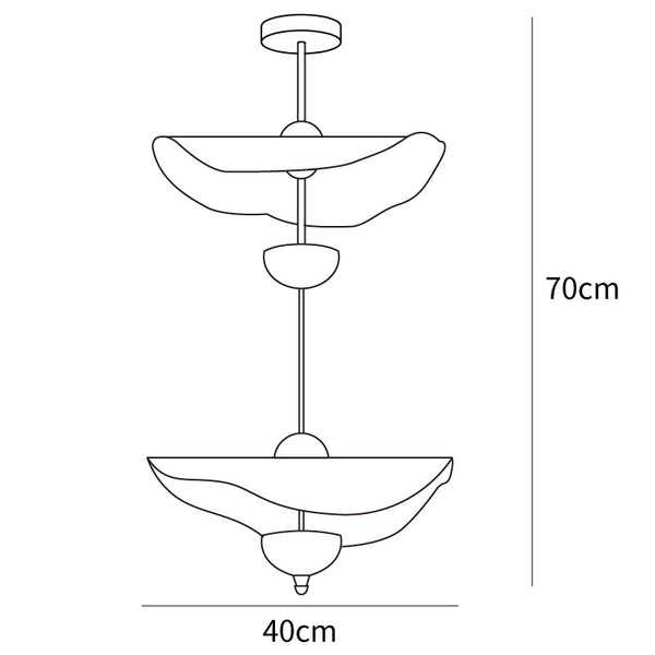 Crescent  Pendant light