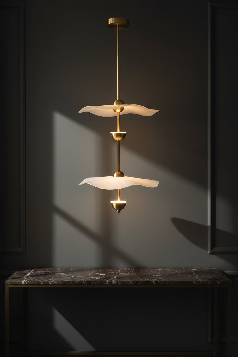 Crescent  Pendant light