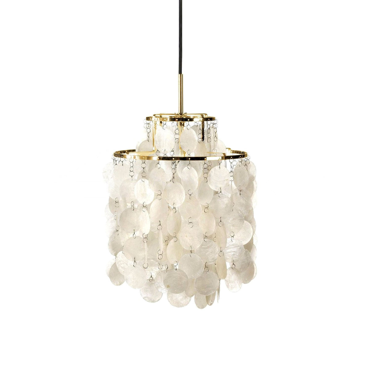 COQUILLE Tiered Shell Chandelier